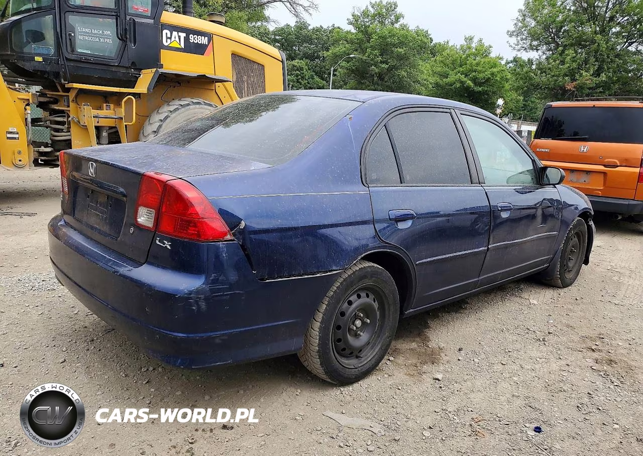 2005 Honda Civic Lx VIN:2HGES16565H564667 - 3