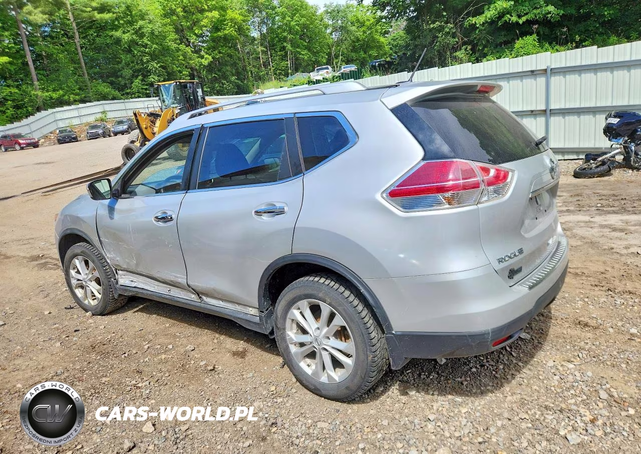2016 Nissan Rogue Sv VIN:KNMAT2MV8GP600134 - 2