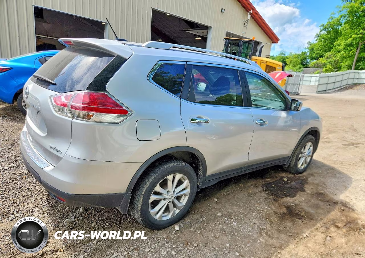 2016 Nissan Rogue Sv VIN:KNMAT2MV8GP600134 - 3