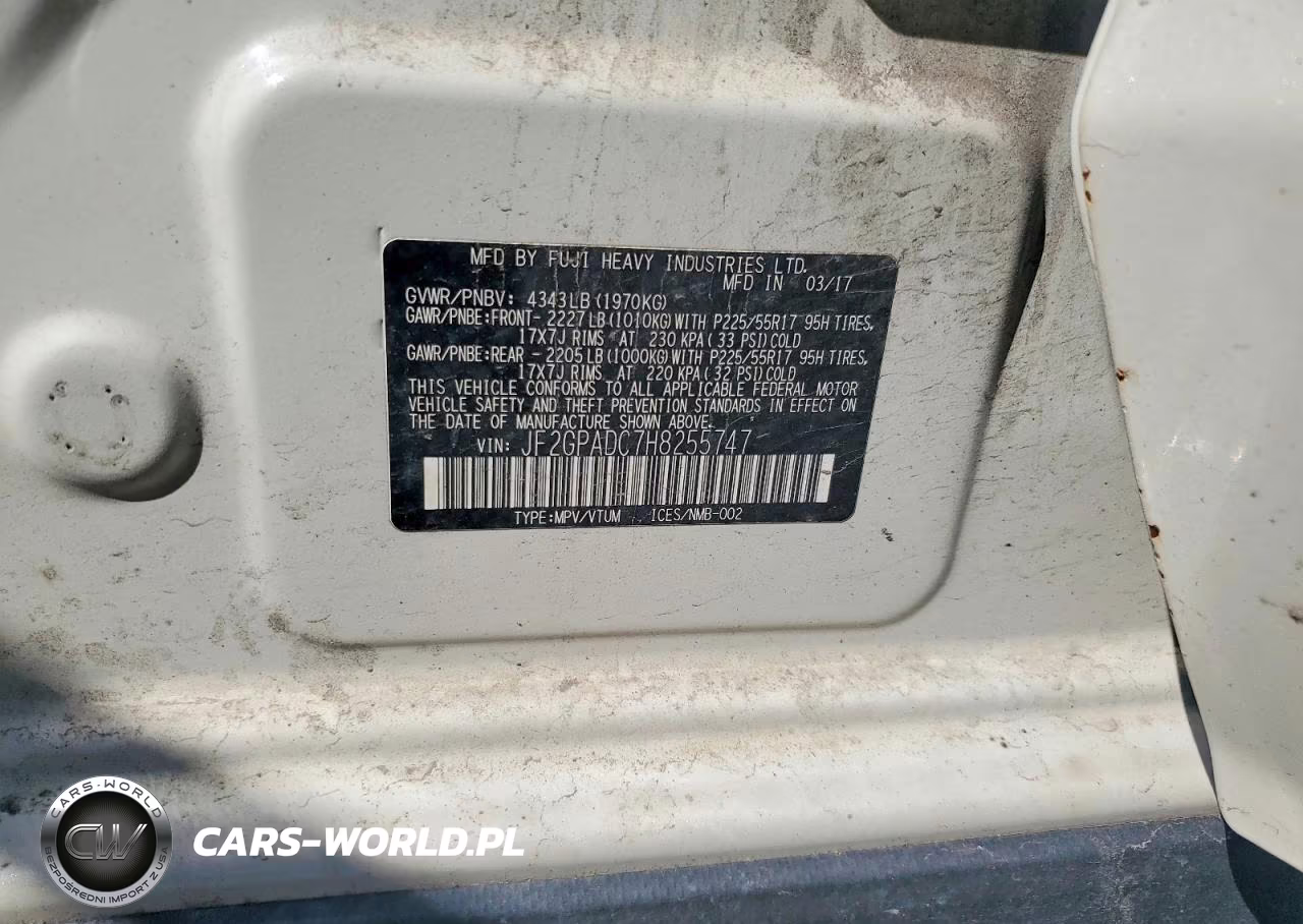 2017 Subaru Crosstrek Premium VIN:JF2GPADC7H8255747 - 13