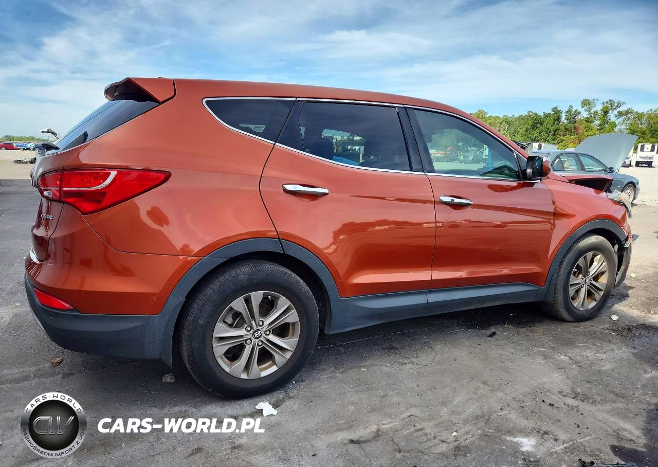 2014 Hyundai Santa Fe Sport 2.4L VIN:5XYZU3LB3EG125053 - 3