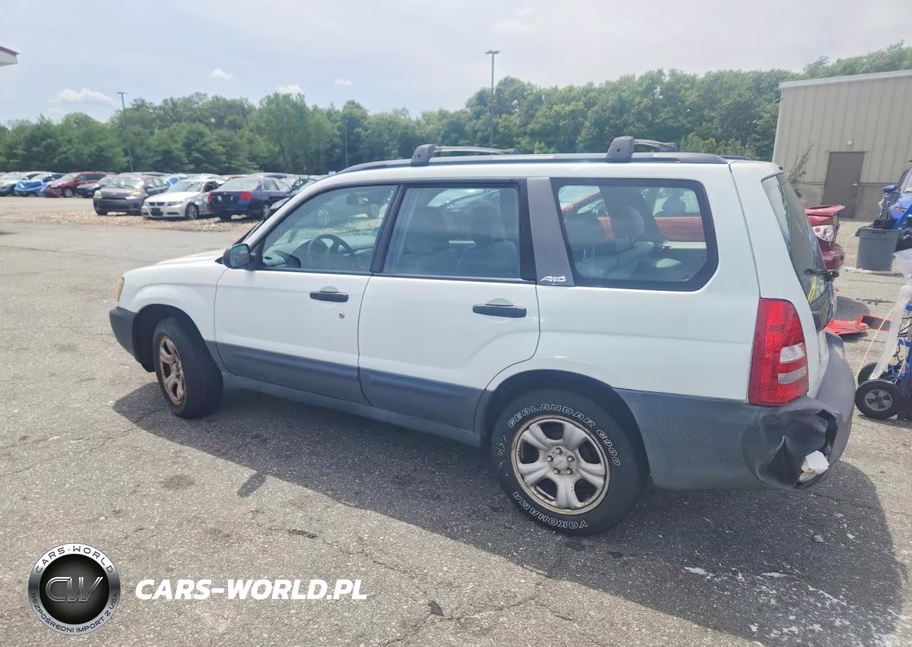 2003 SUBARU FORESTER X VIN:JF1SG63613H740319 - 2