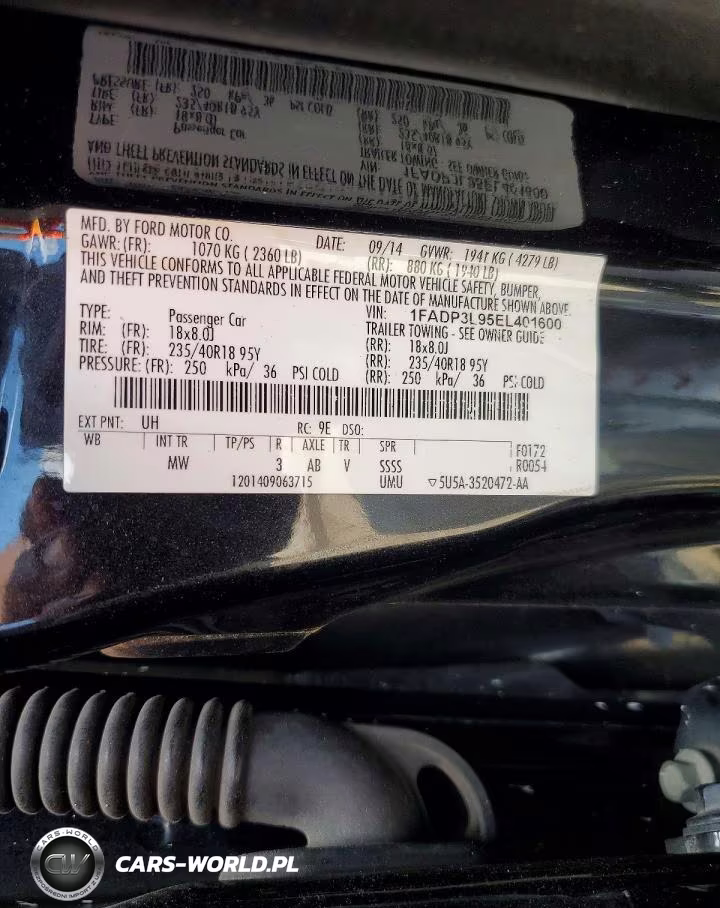 2014 Ford Focus St VIN:1FADP3L95EL401600 - 13