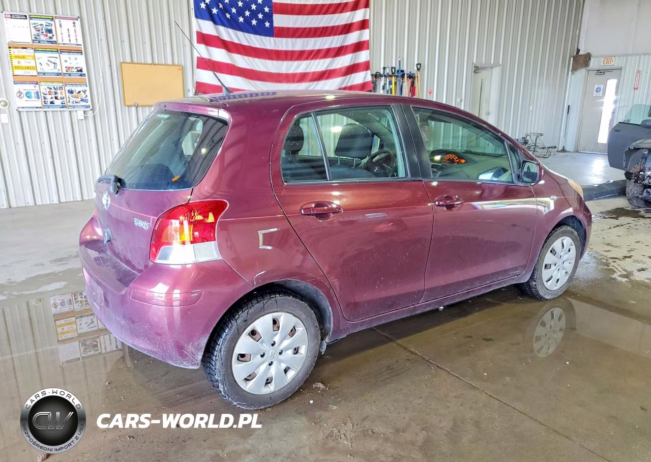 2009 Toyota Yaris Base VIN:JTDKT903595252034 - 3