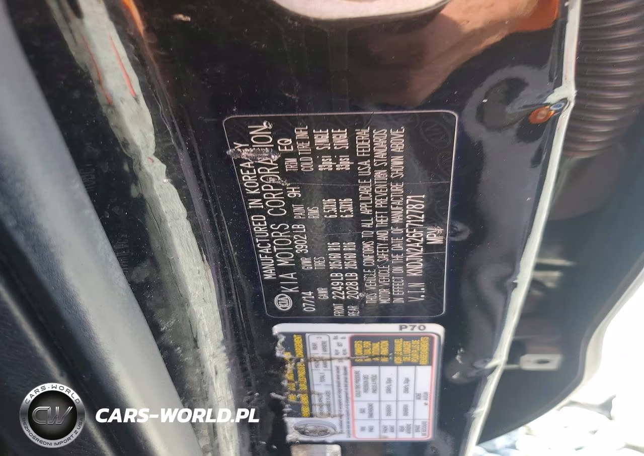 2015 Kia Soul Base VIN:KNDJN2A26F7127871 - 12