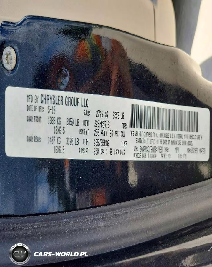2010 Chrysler Town & Country Lx VIN:2A4RR4DE8AR347099 - 13