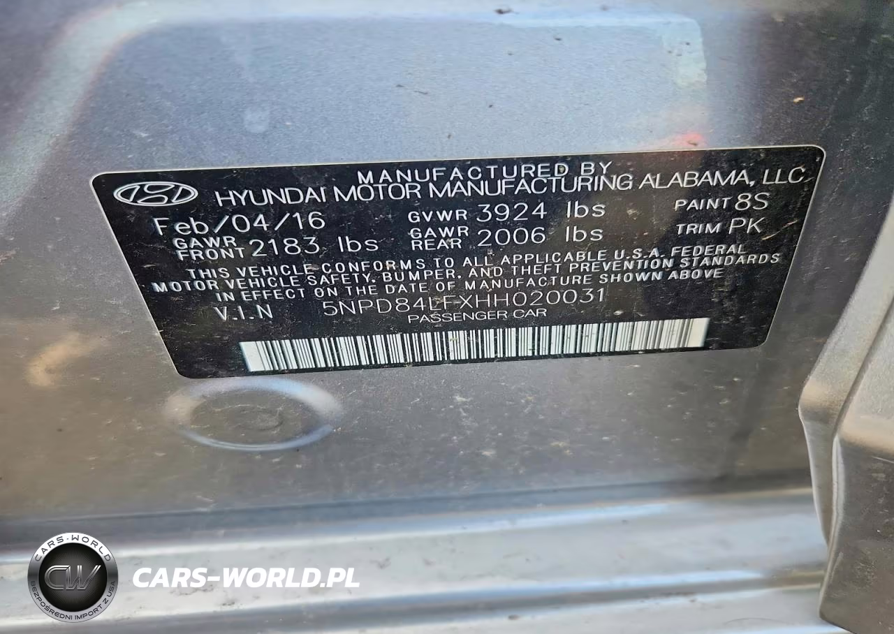 2017 Hyundai Elantra Se VIN:5NPD84LFXHH020031 - 13