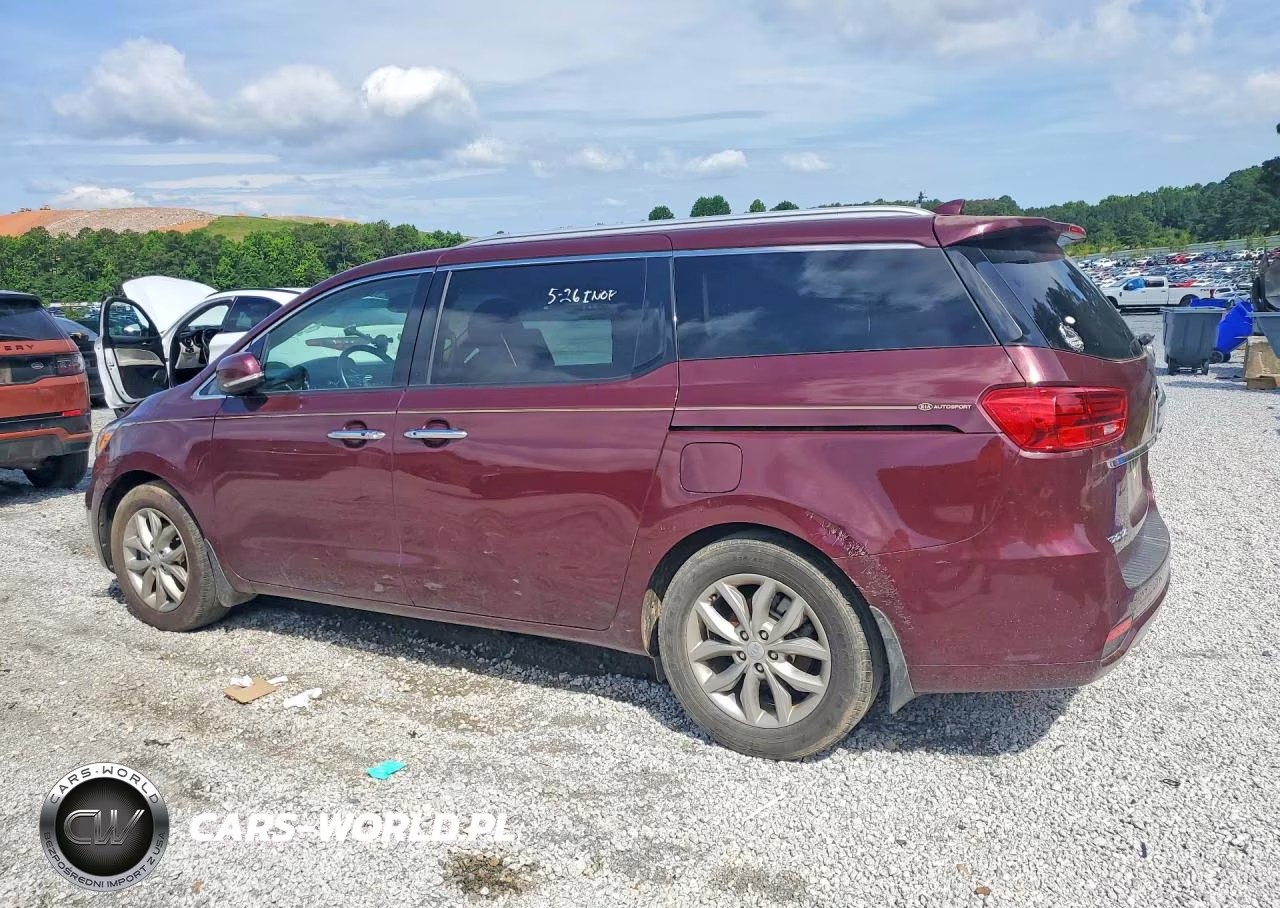 2019 Kia Sedona Ex VIN:KNDMC5C13K6536886 - 2