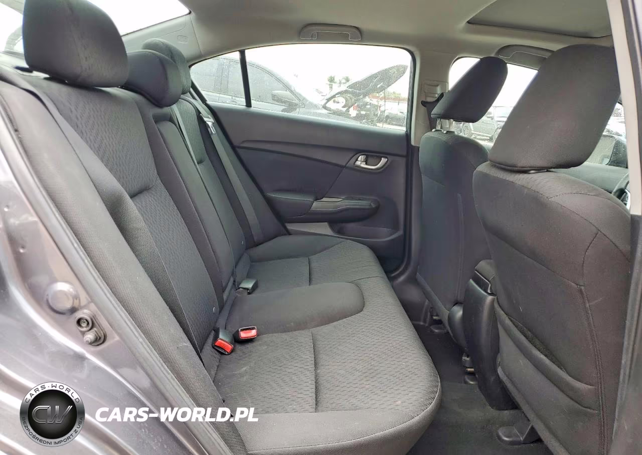 2015 Honda Civic Ex VIN:2HGFB2F86FH519329 - 10
