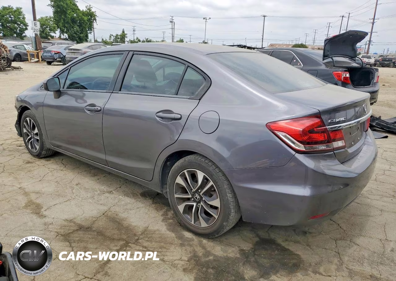 2015 Honda Civic Ex VIN:2HGFB2F86FH519329 - 2