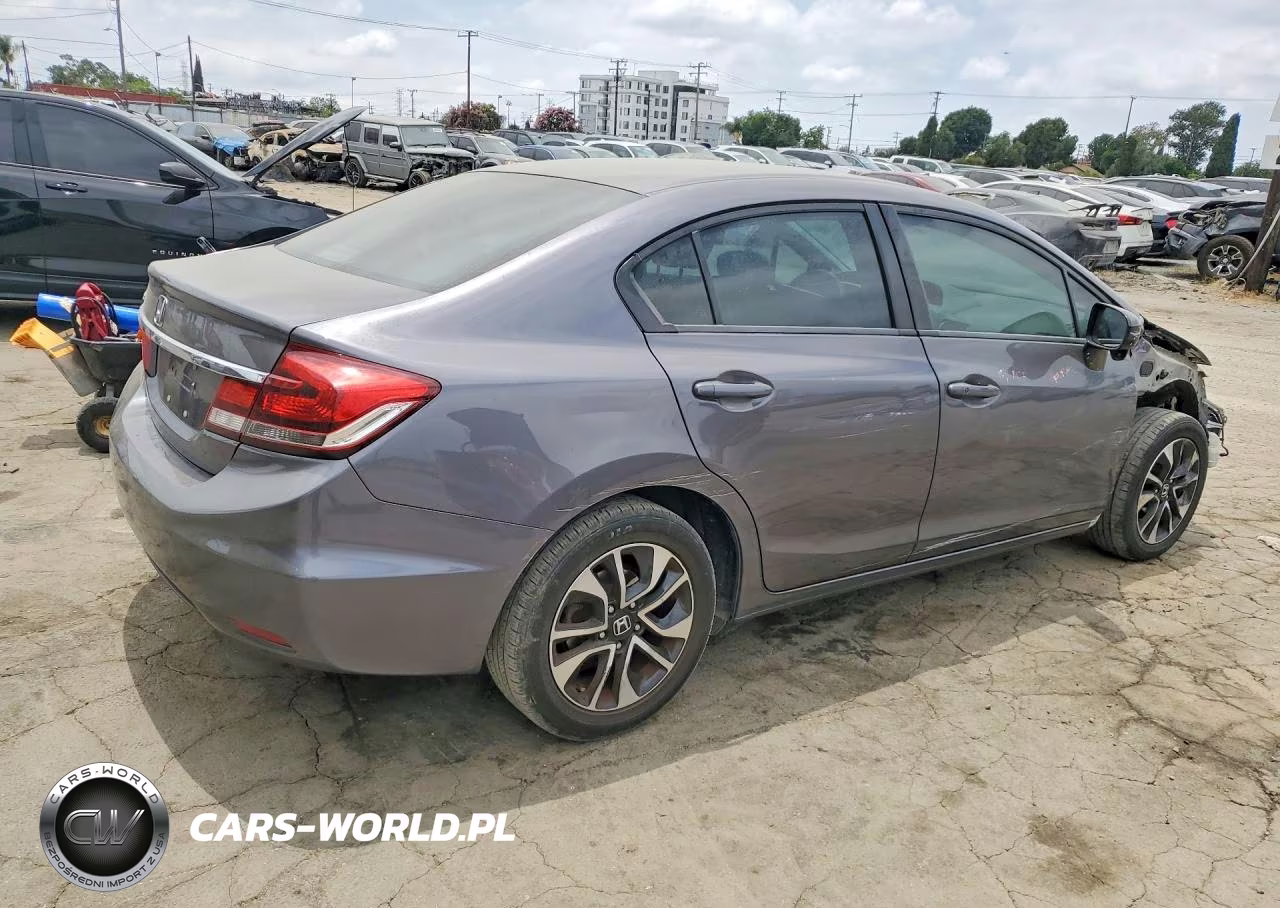 2015 Honda Civic Ex VIN:2HGFB2F86FH519329 - 3