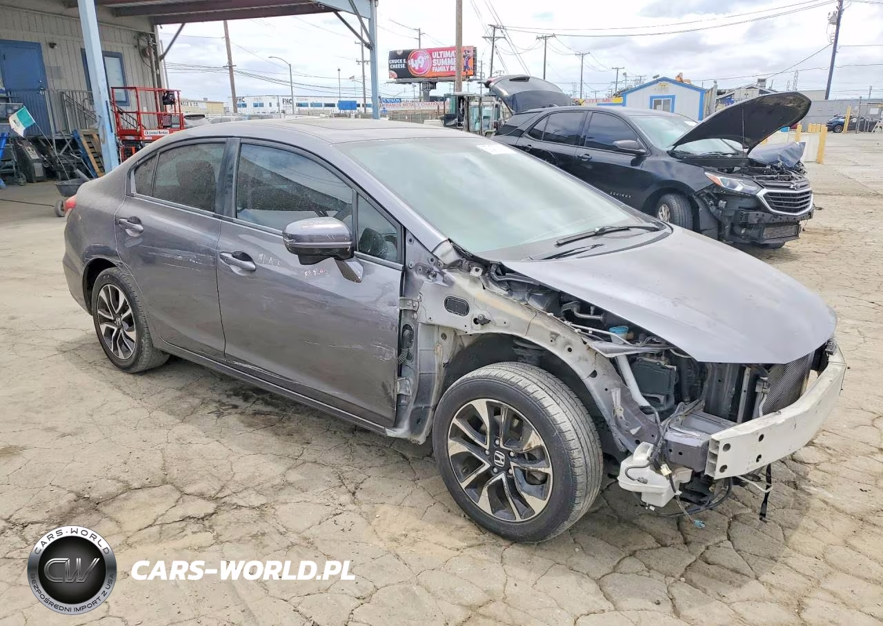 2015 Honda Civic Ex VIN:2HGFB2F86FH519329 - 4