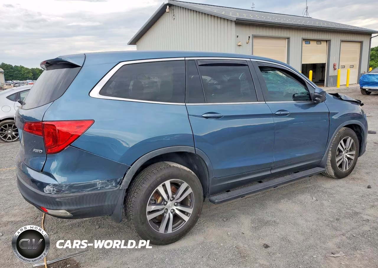 2018 Honda Pilot Exl VIN:5FNYF6H52JB025330 - 3