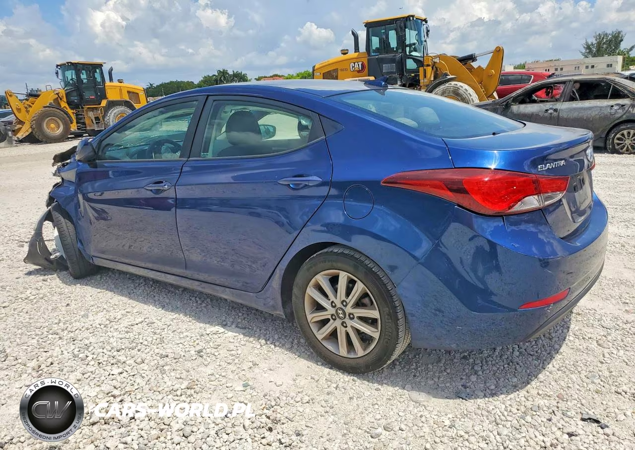 2016 Hyundai Elantra Se VIN:5NPDH4AE3GH661028 - 2
