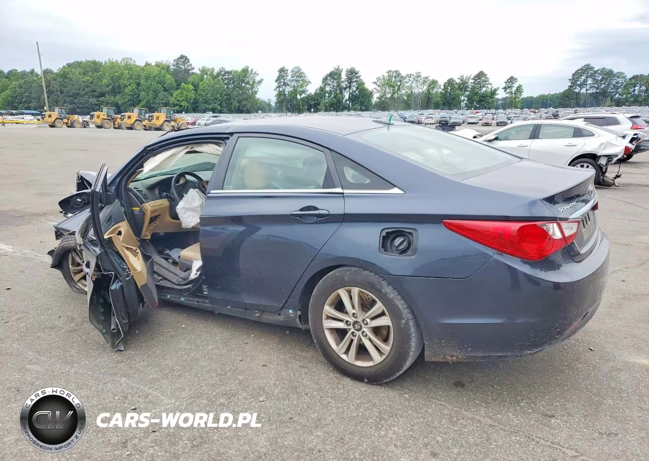 2013 Hyundai Sonata Gls VIN:5NPEB4AC5DH736604 - 2
