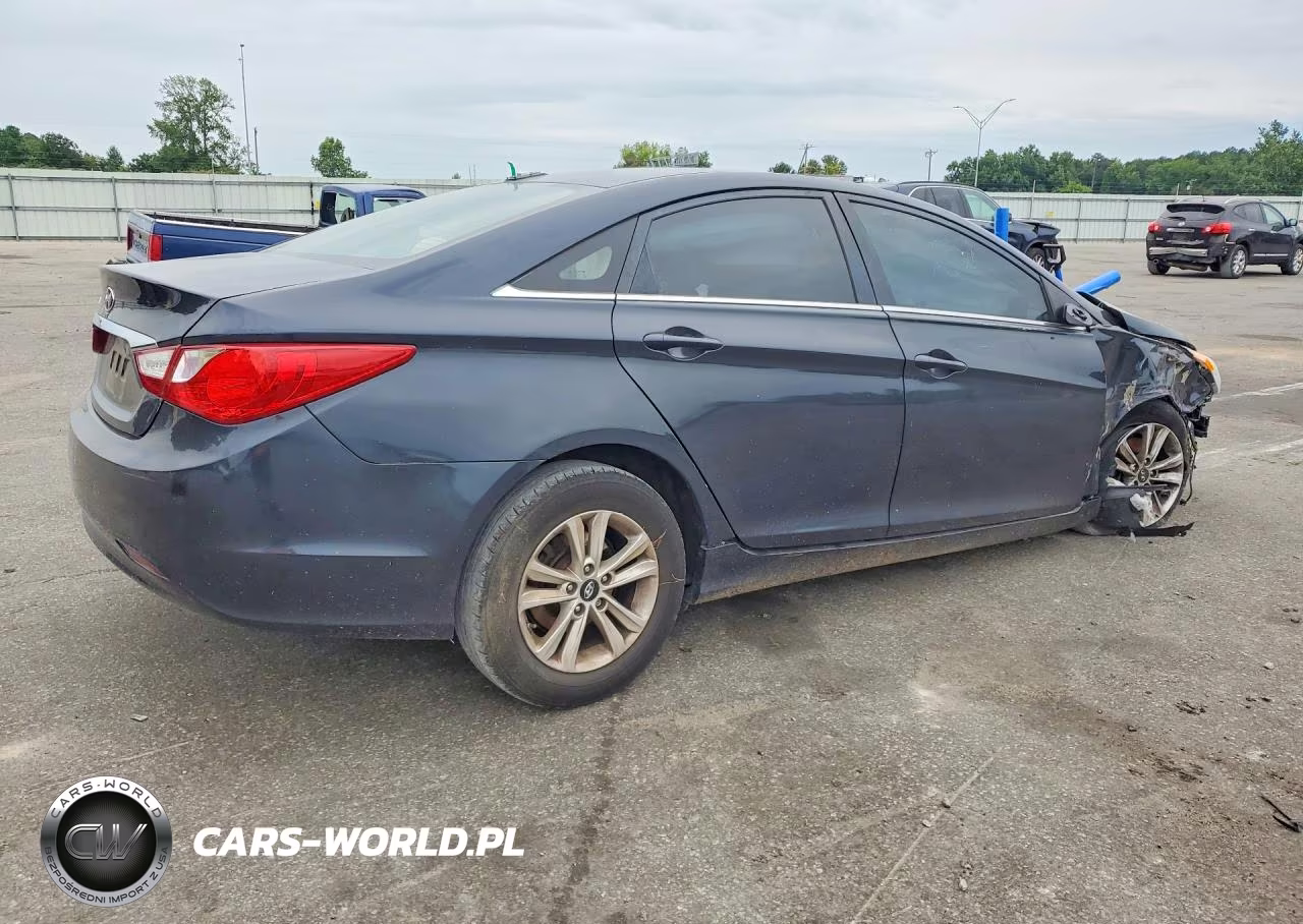 2013 Hyundai Sonata Gls VIN:5NPEB4AC5DH736604 - 3