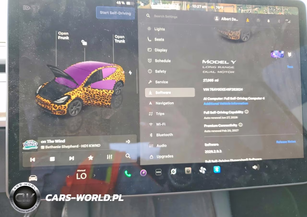 2025 Tesla Model Y VIN:7SAYGDEE4SF282824 - 9