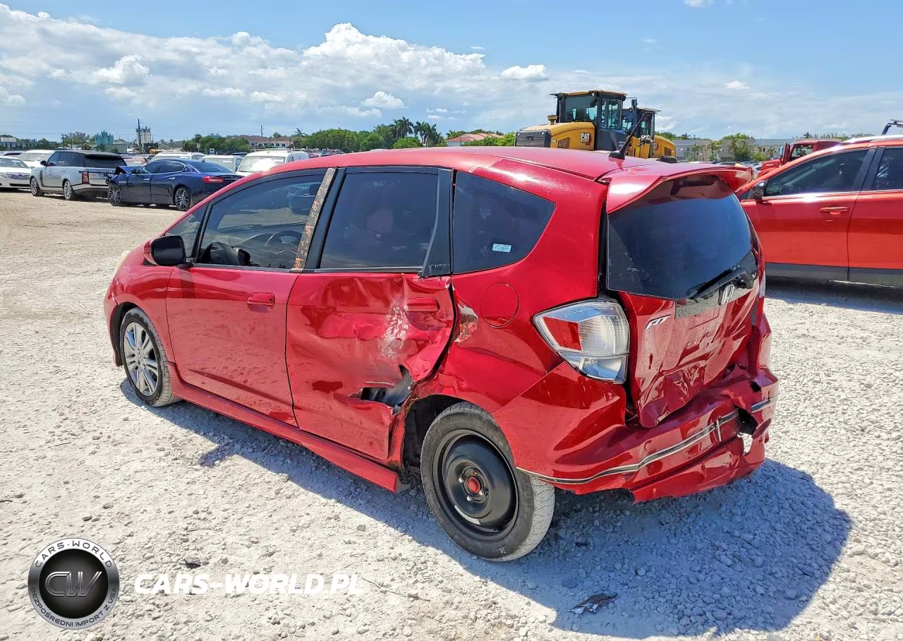 2009 Honda Fit Sport VIN:JHMGE88679S058453 - 2