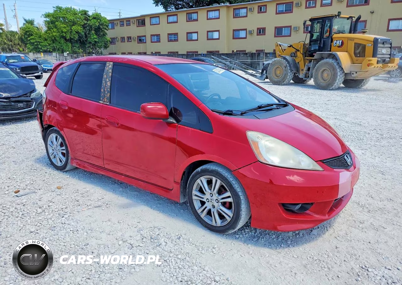 2009 Honda Fit Sport VIN:JHMGE88679S058453 - 4