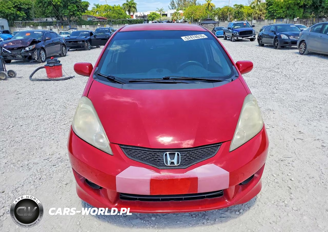 2009 Honda Fit Sport VIN:JHMGE88679S058453 - 5