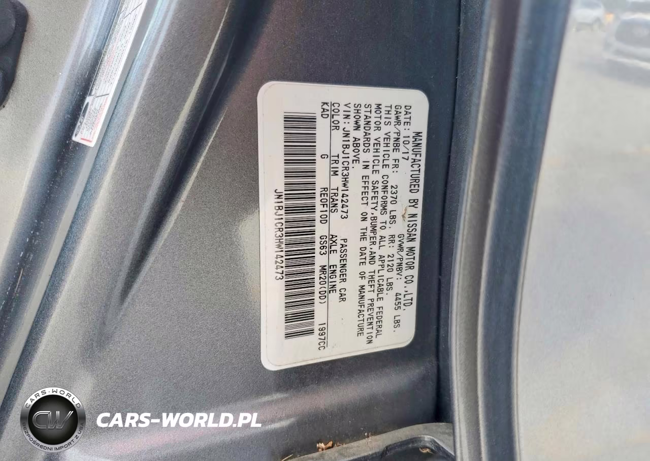 2017 Nissan Rogue Sport Sl VIN:JN1BJ1CR3HW142473 - 13