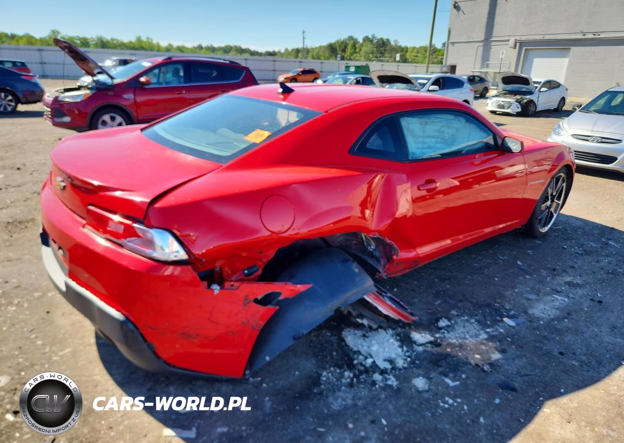 2015 Chevrolet Camaro Ls VIN:2G1FB1E38F9220863 - 3