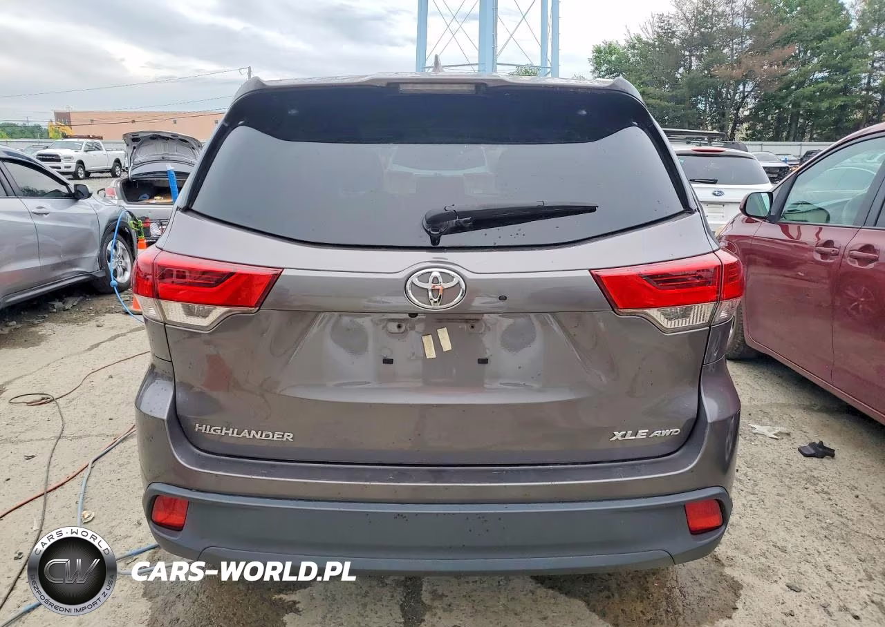2017 Toyota Highlander Xle VIN:5TDJZRFH2HS456991 - 6