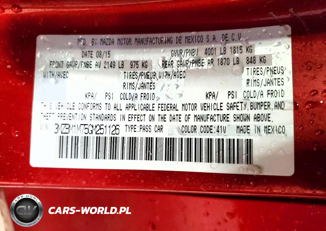 2016 Mazda 3 Touring VIN:3MZBM1M75GM251126 - 12