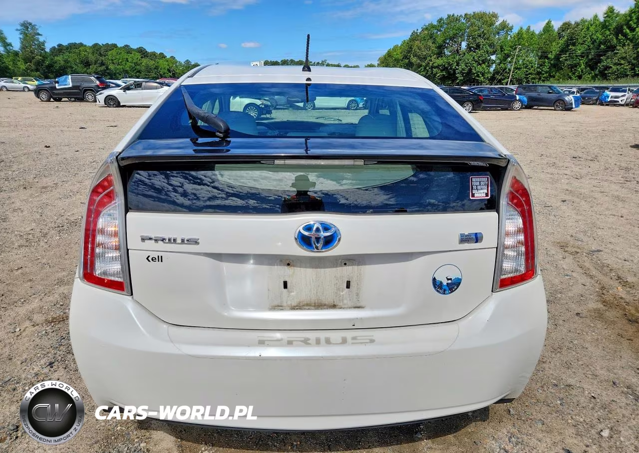 2012 Toyota Prius Two VIN:JTDKN3DU0C0334476 - 6