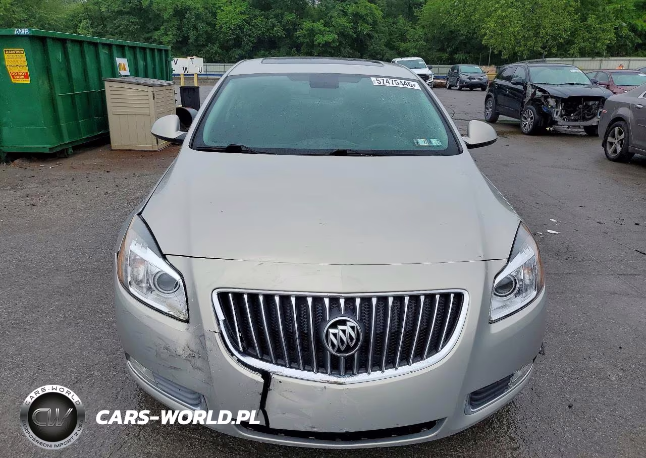 2011 Buick Regal Cxl VIN:W04G05GVXB1119324 - 5