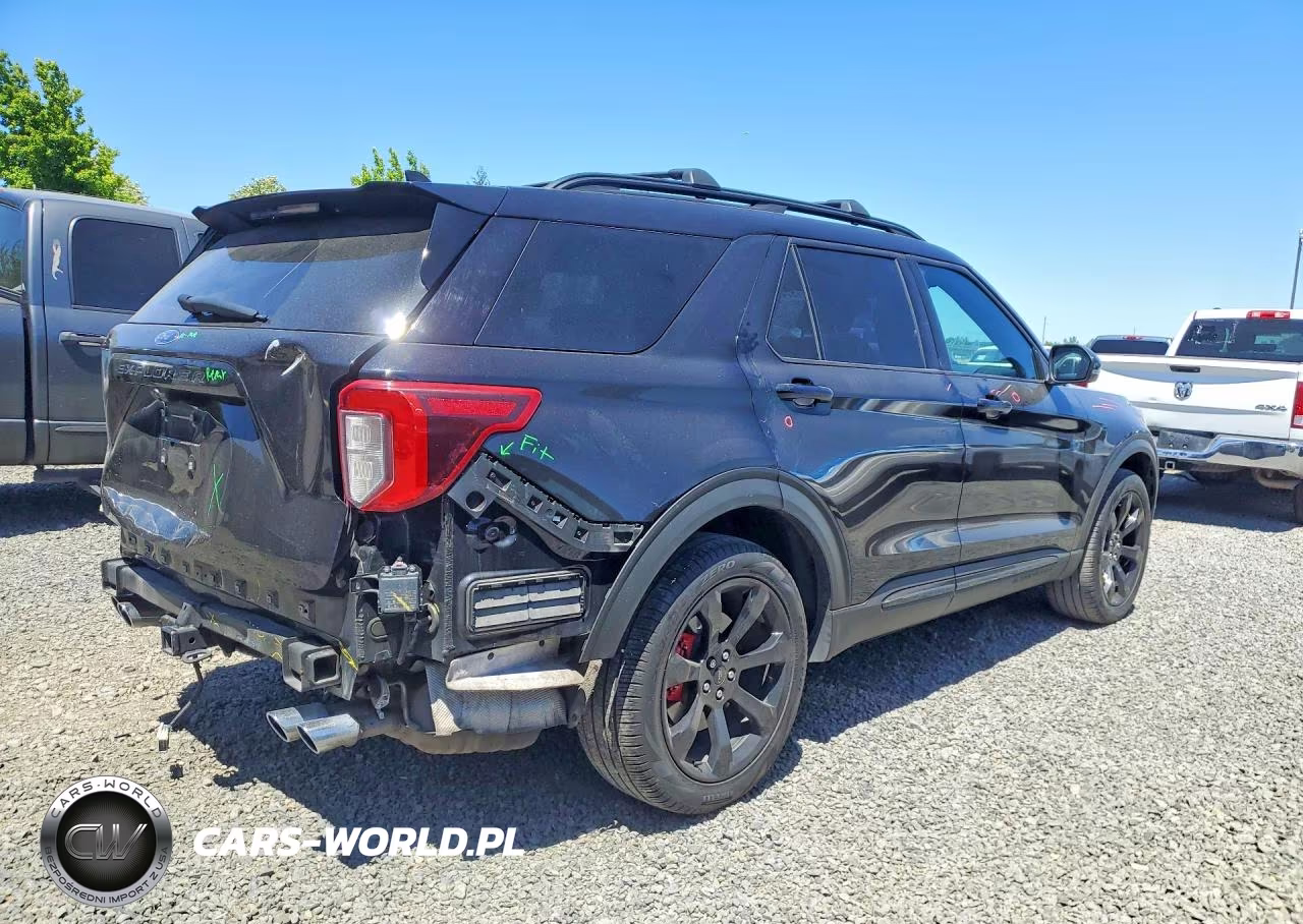 2022 Ford Explorer St VIN:1FM5K8GC4NGA04755 - 3