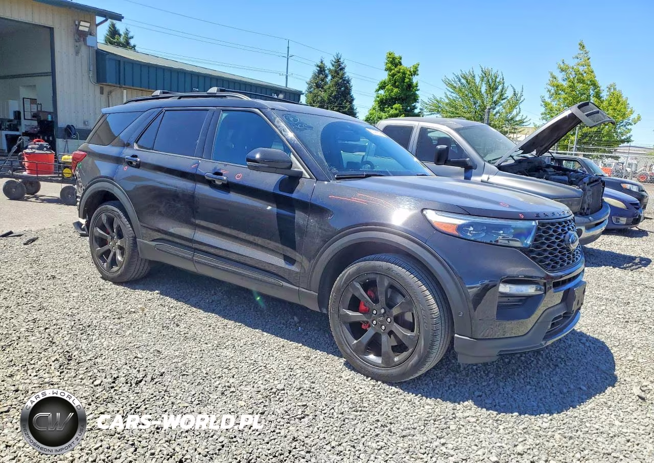 2022 Ford Explorer St VIN:1FM5K8GC4NGA04755 - 4