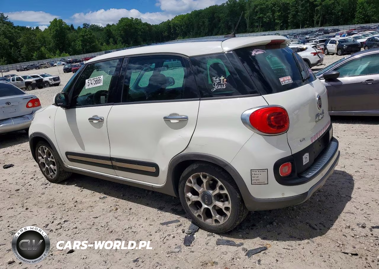 2014 Fiat 500L Trekking VIN:ZFBCFADH9EZ009514 - 2