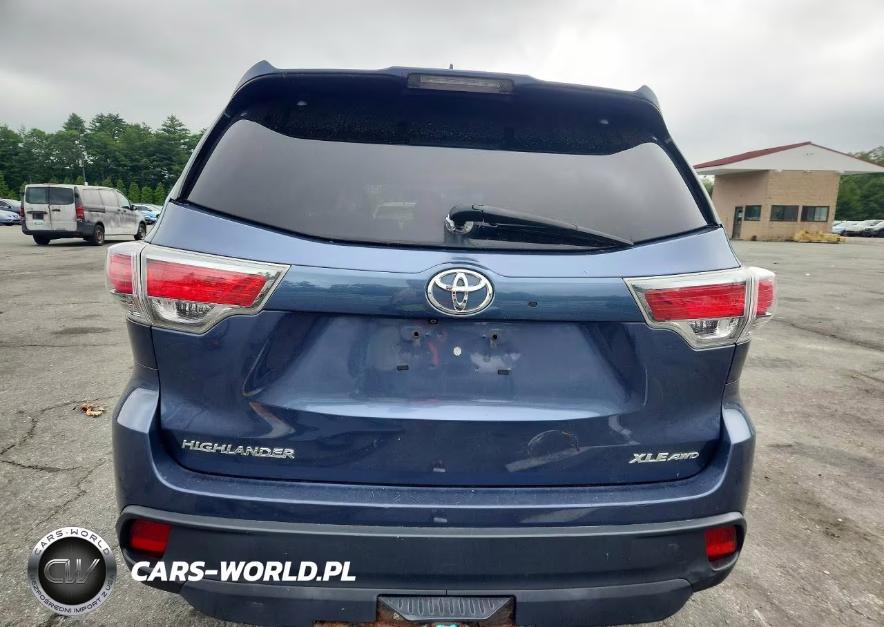 2014 Toyota Highlander Xle VIN:5TDJKRFH2ES039693 - 6