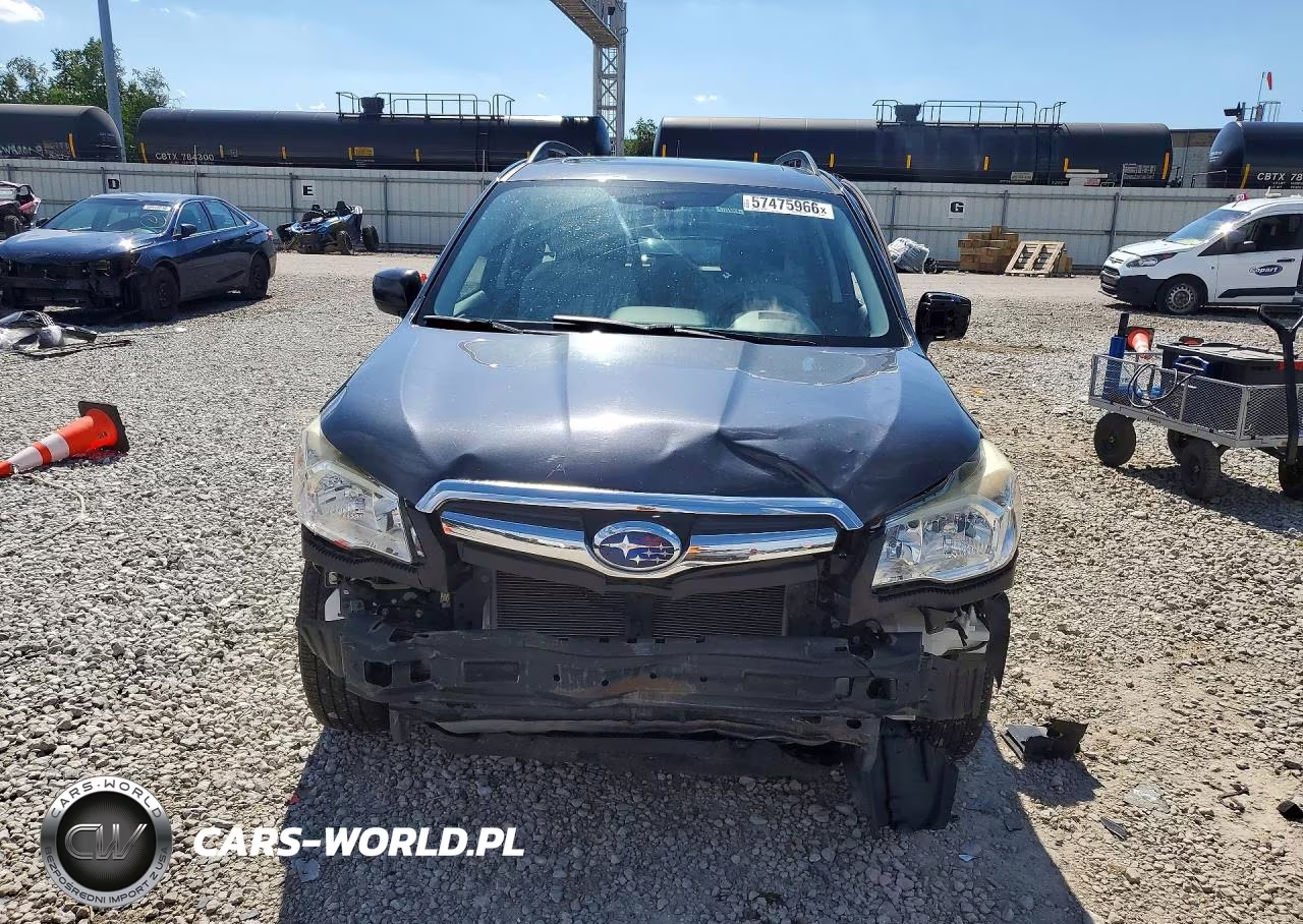 2015 Subaru Forester 2.5I Premium VIN:JF2SJADC6FH581421 - 5