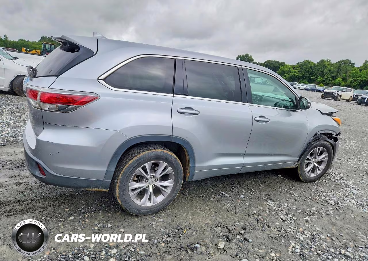 2015 Toyota Highlander Le Plus VIN:5TDZKRFH4FS063935 - 3
