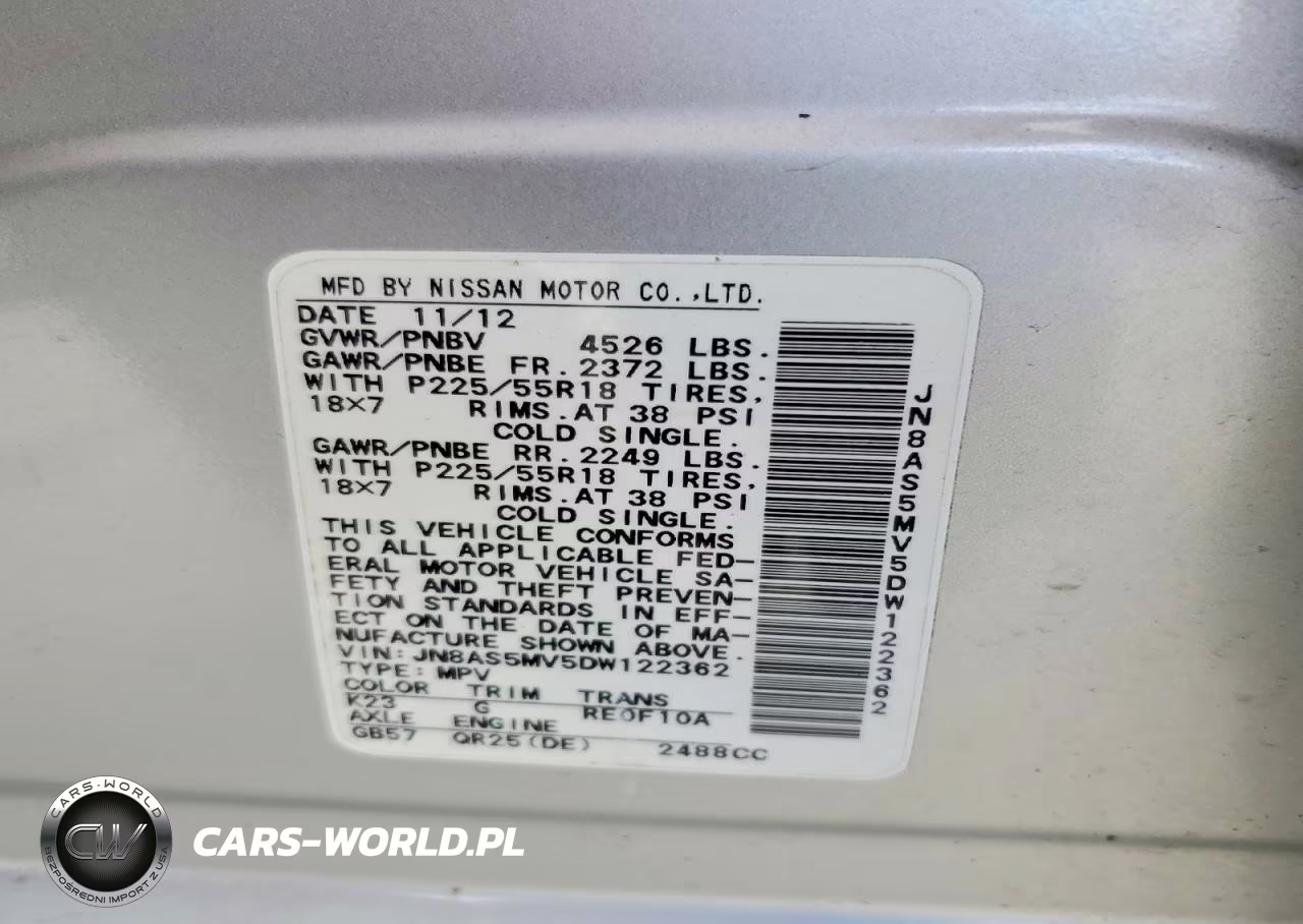 2013 Nissan Rogue S VIN:JN8AS5MV5DW122362 - 13