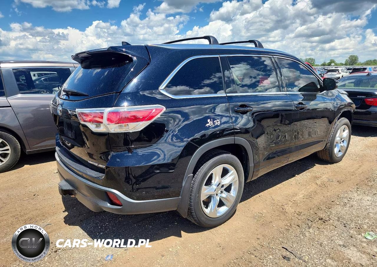 2014 Toyota Highlander Limited VIN:5TDDKRFH5ES060082 - 3