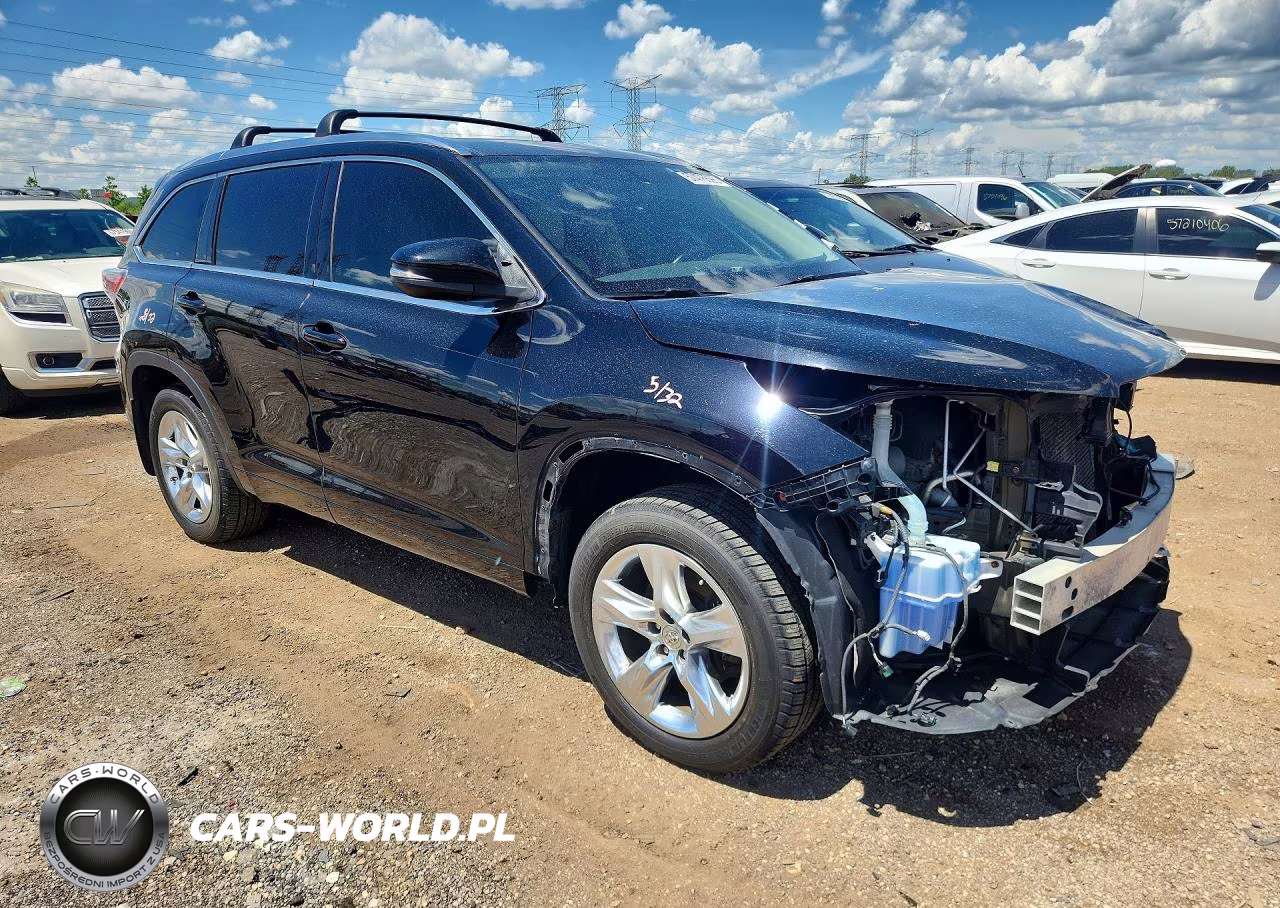 2014 Toyota Highlander Limited VIN:5TDDKRFH5ES060082 - 4