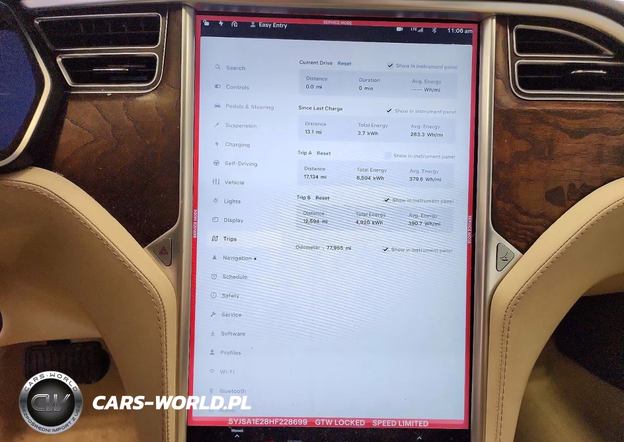 2017 Tesla Model S VIN:5YJSA1E28HF228699 - 9