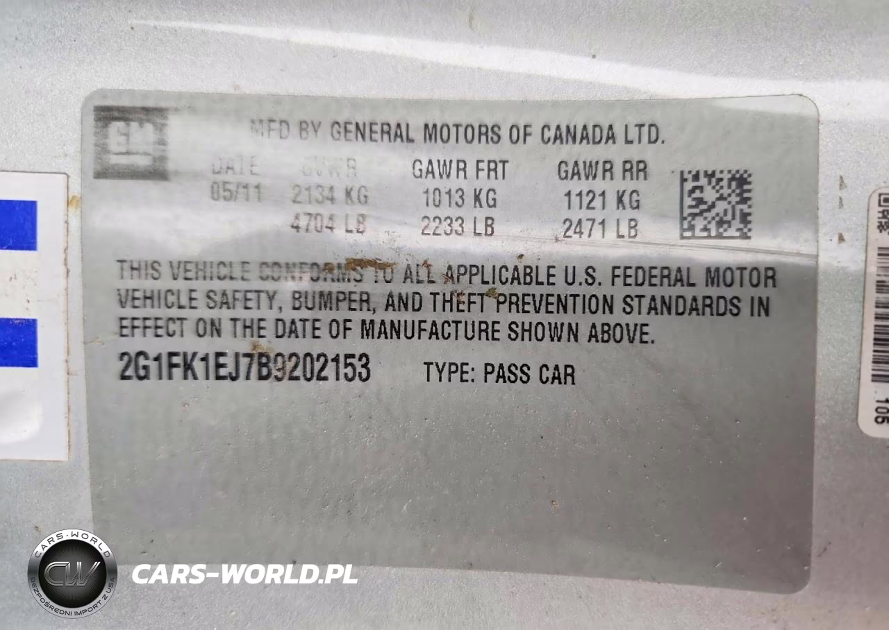 2011 Chevrolet Camaro 2Ss VIN:2G1FK1EJ7B9202153 - 12