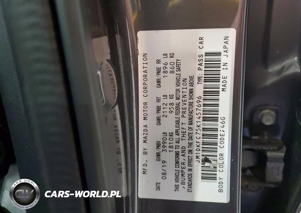 2019 Mazda Cx-3 Touring VIN:JM1DKFC75K1457696 - 13