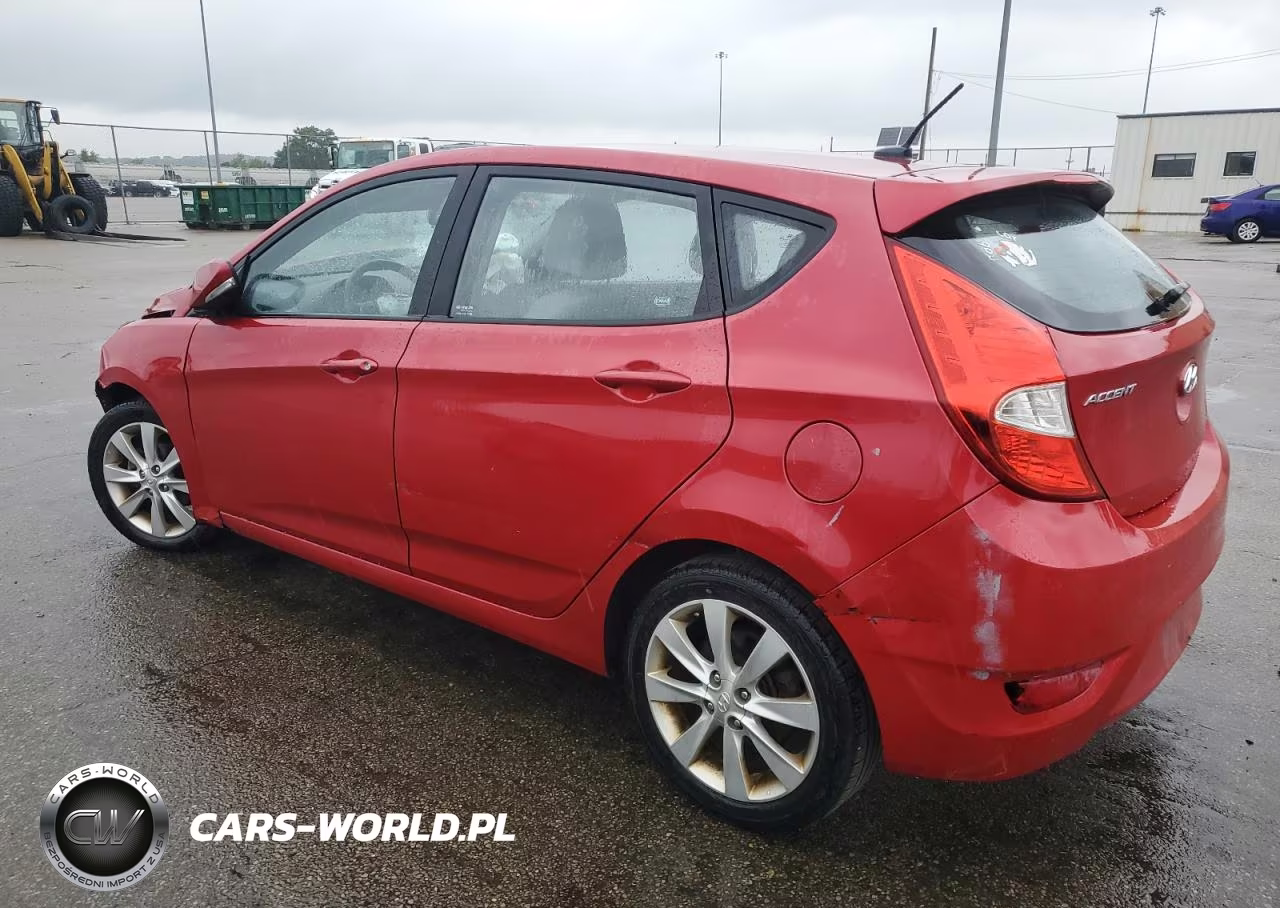 2013 Hyundai Accent Se VIN:KMHCU5AE1DU060467 - 2