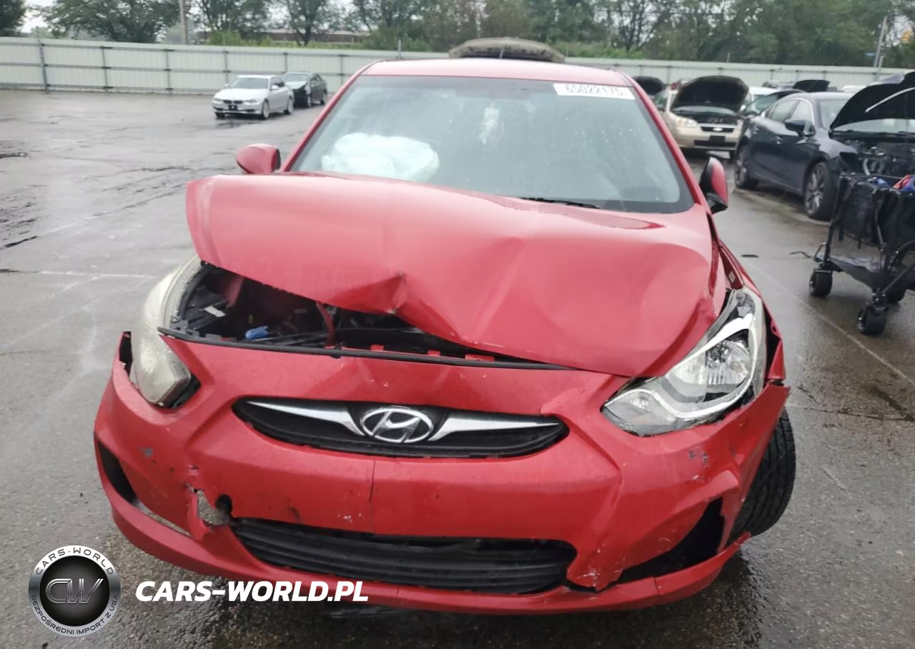 2013 Hyundai Accent Se VIN:KMHCU5AE1DU060467 - 5