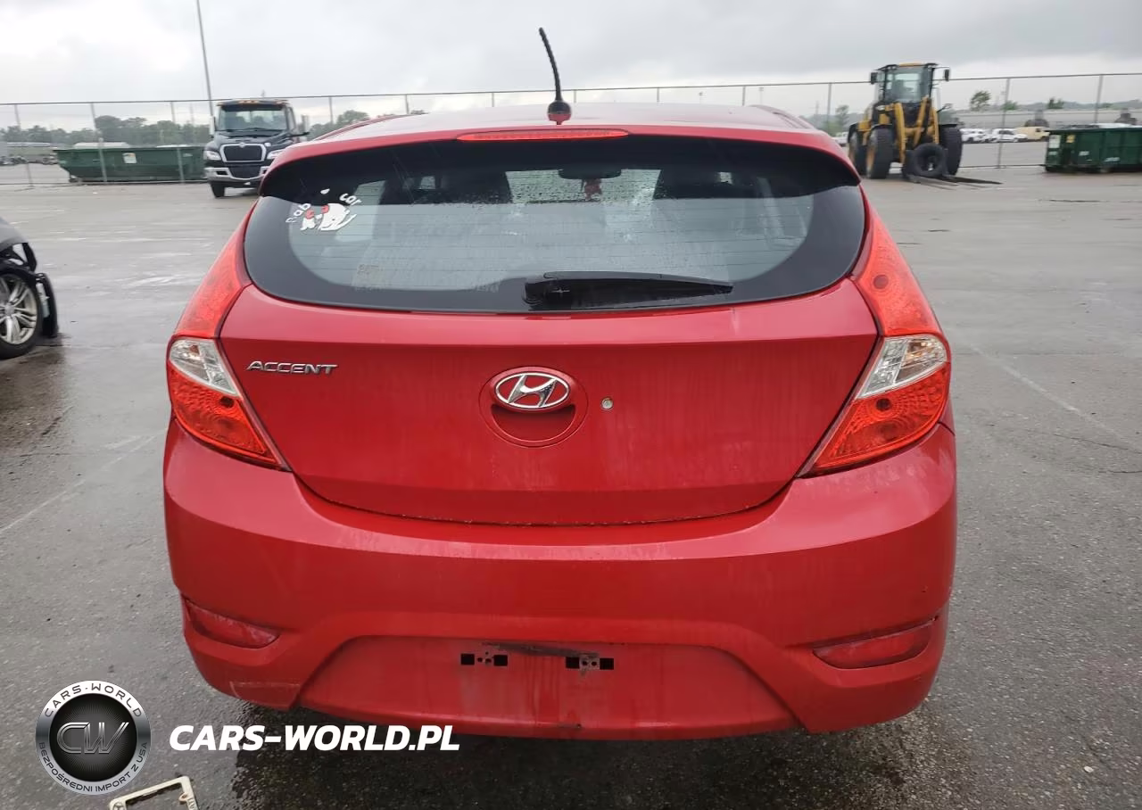 2013 Hyundai Accent Se VIN:KMHCU5AE1DU060467 - 6