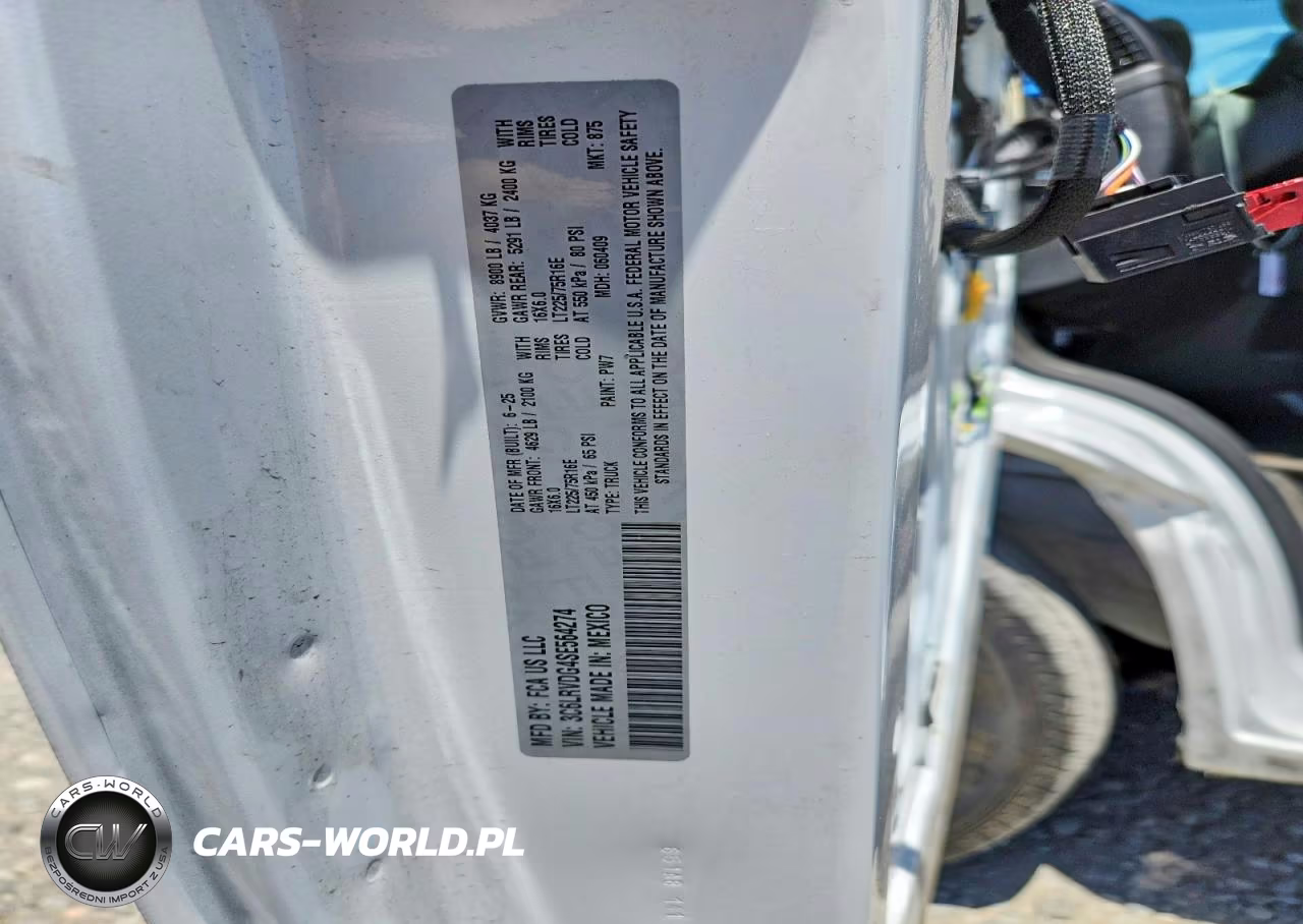 2025 Ram Promaster 2500 2500 High VIN:3C6LRVDG4SE564274 - 13