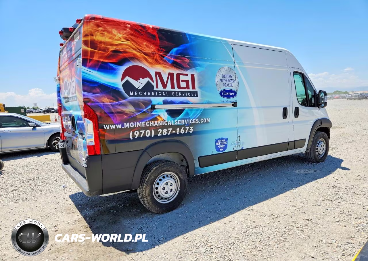 2025 Ram Promaster 2500 2500 High VIN:3C6LRVDG4SE564274 - 3