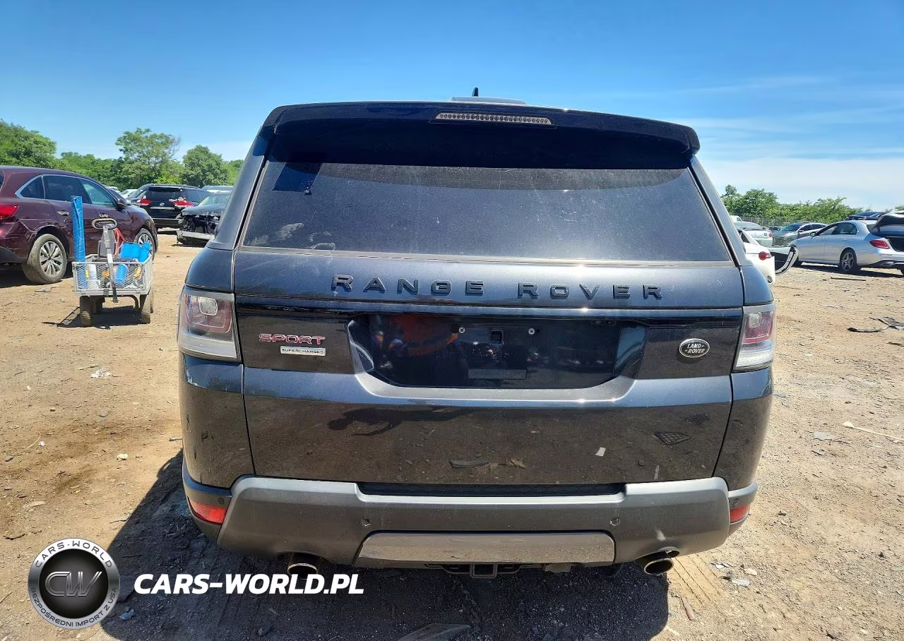 2016 Land Rover Range Rover Sport Sc VIN:SALWR2EF9GA587580 - 6