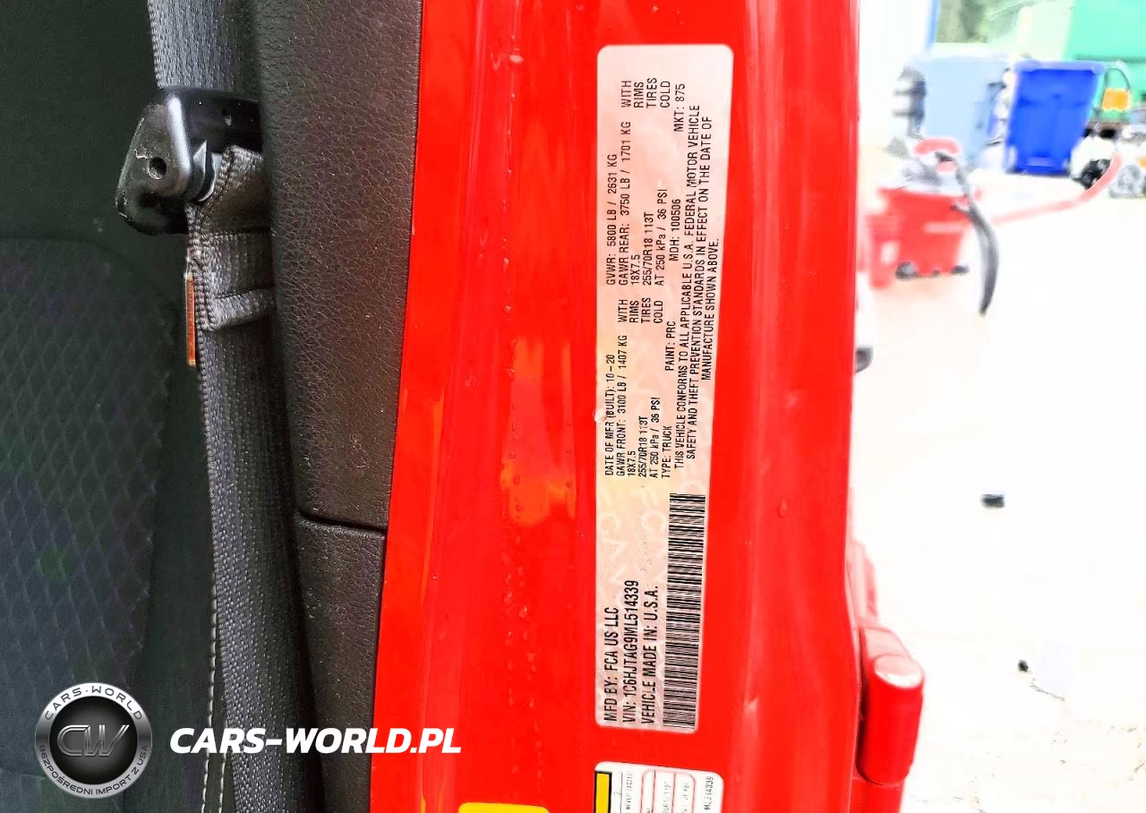 2021 Jeep Gladiator Sport VIN:1C6HJTAG9ML514339 - 12