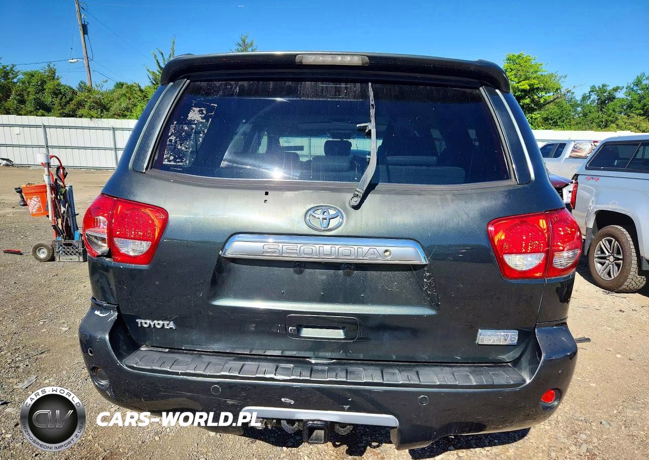 2008 Toyota Sequoia Limited VIN:5TDZY68A88S009795 - 6